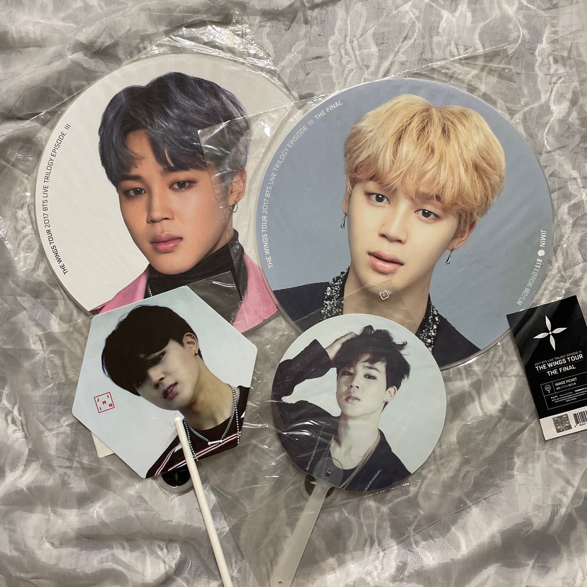 BTS ジミン うちわ セット