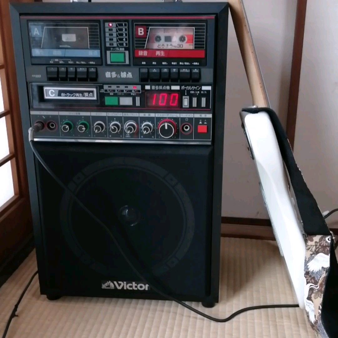 昭和レトロ カラオケ 8トラックテープ カセットレコーダー カセット