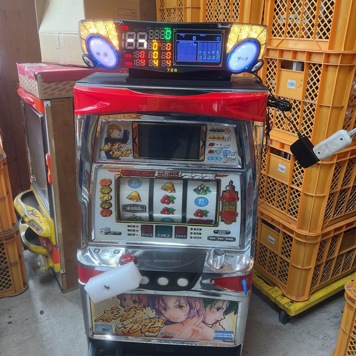 データカウンター ビッグウォーズ5 スロット用 家庭用電源対応