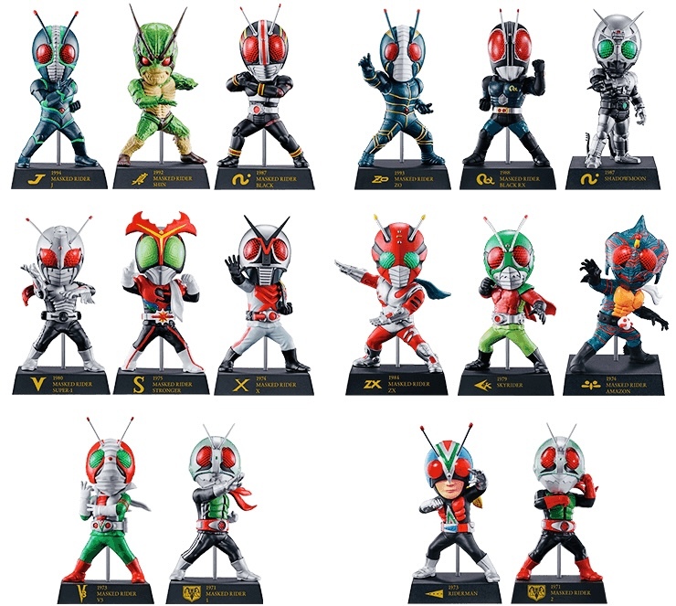 仮面ライダー 一番くじ 50th2弾 E賞 デフォルメクス フルコンプ 【公式