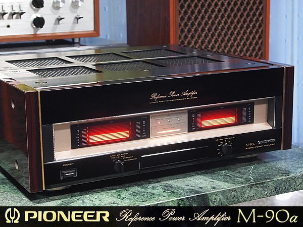PIONEER M-90a パワーアンプ￥220,000 1988 PIONEER M-90a パワー