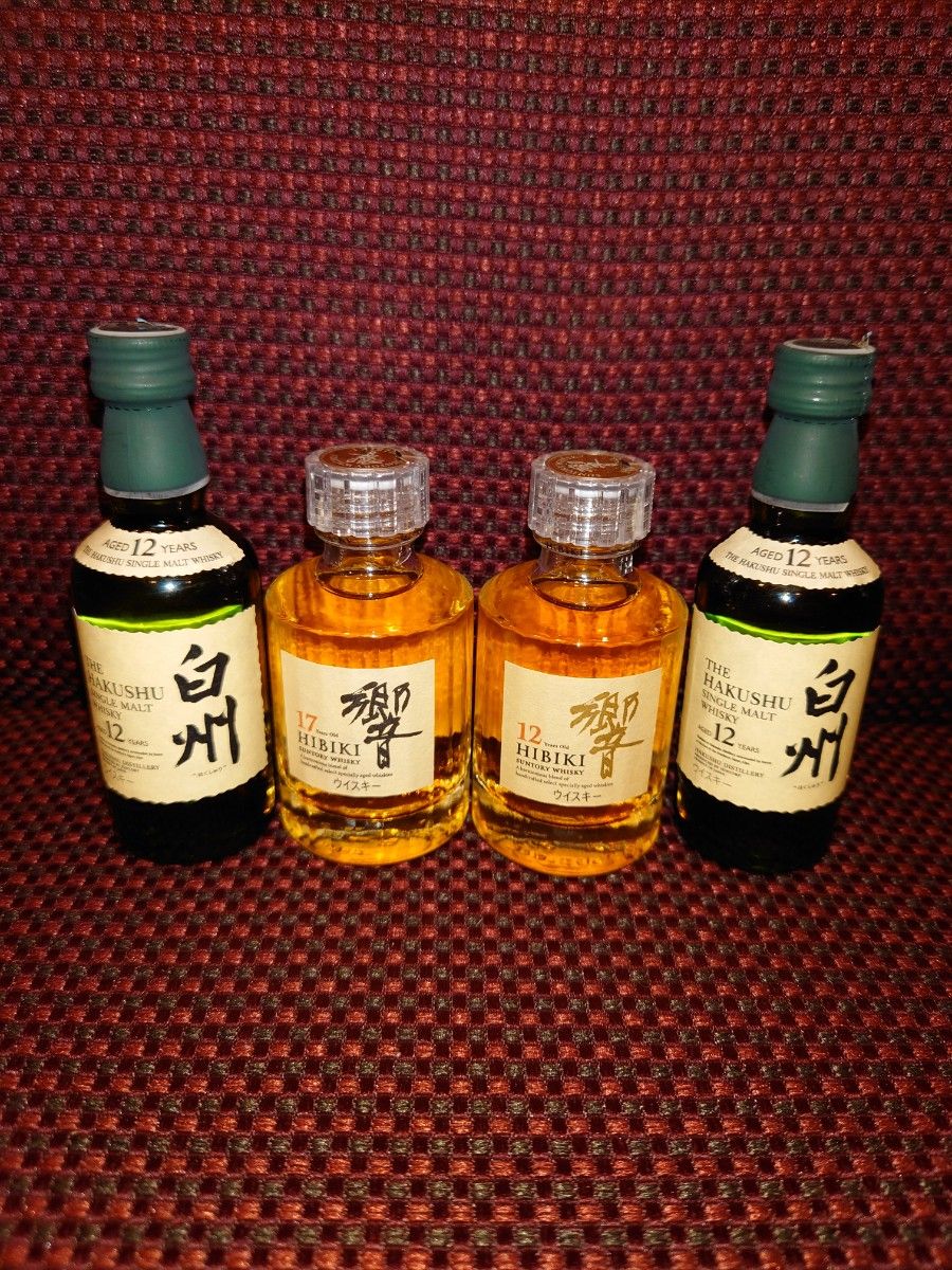 ミニボトル 響17年 白州12年 ミニチュアボトル｜Yahoo!フリマ（旧