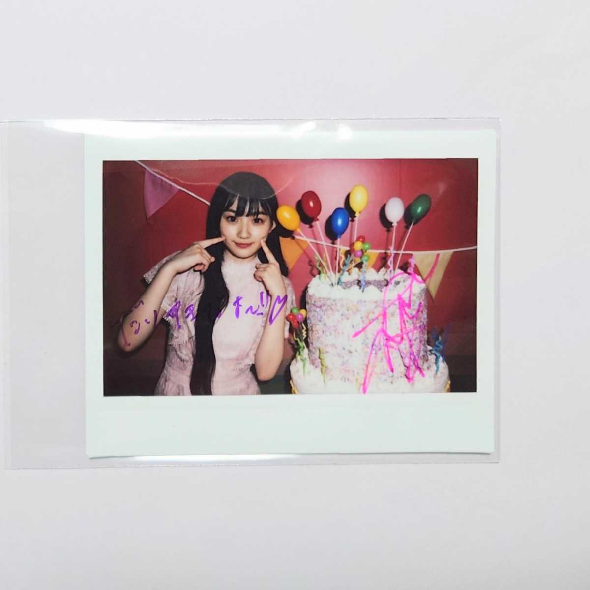 乃木フェス 川﨑桜 直筆サイン入りチェキ 花嫁 桜ちゃん 直筆サイン