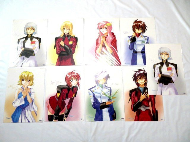 機動戦士ガンダムSEED DESTINYミニポスター10種類未開封セット 【公式