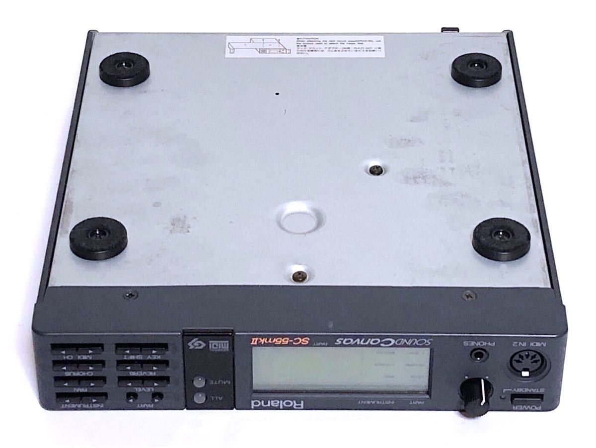 Roland MIDI音源モジュール Roland SC-55mkII (動作品 MIDIシリアル