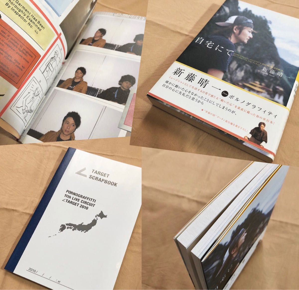 ポルノグラフィティ パンフレット ライブ LIVE 会報 セット 東京