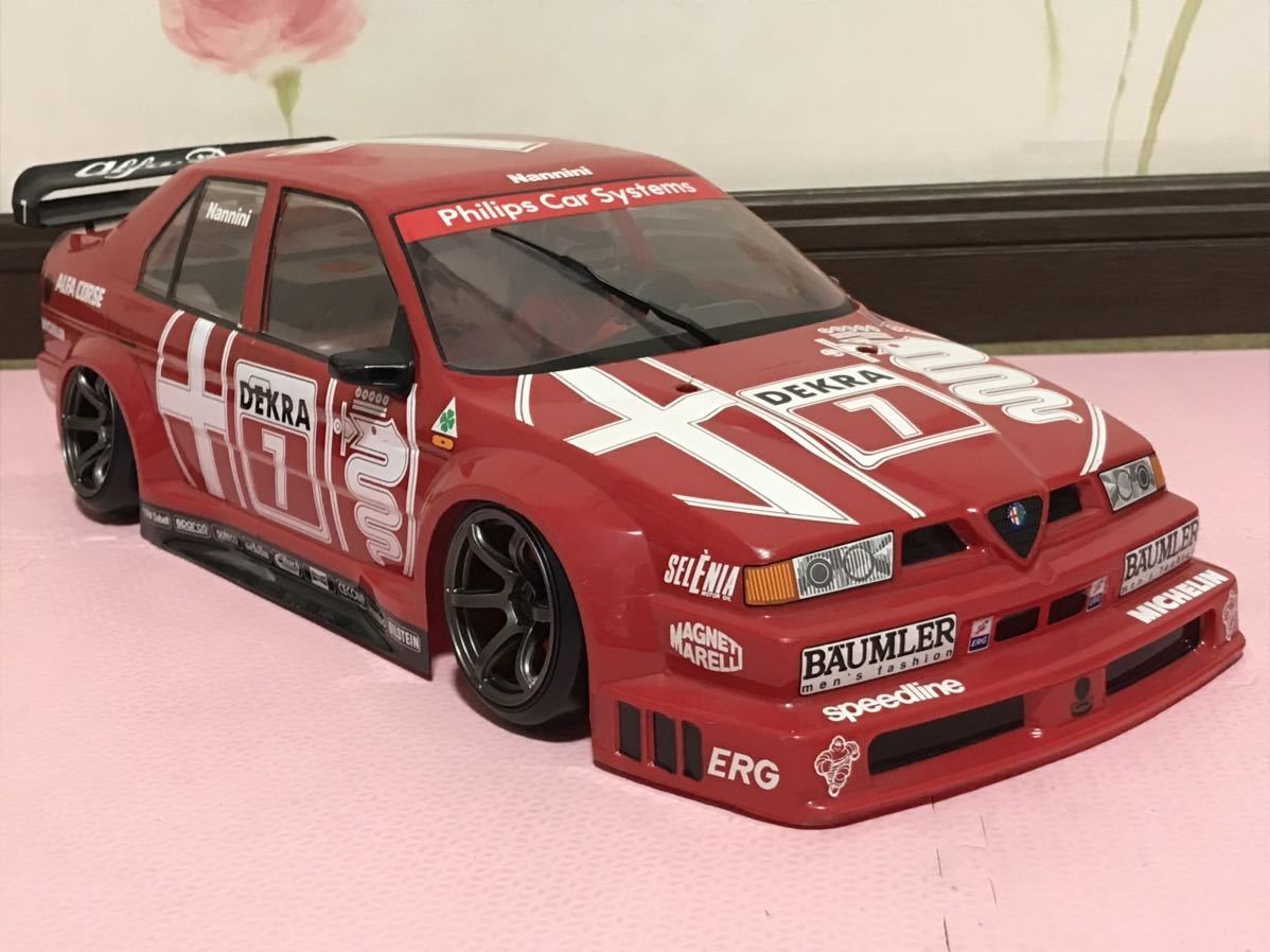 タミヤRC アルファロメオ 155 V6 TI スペアボディ（ボディセット