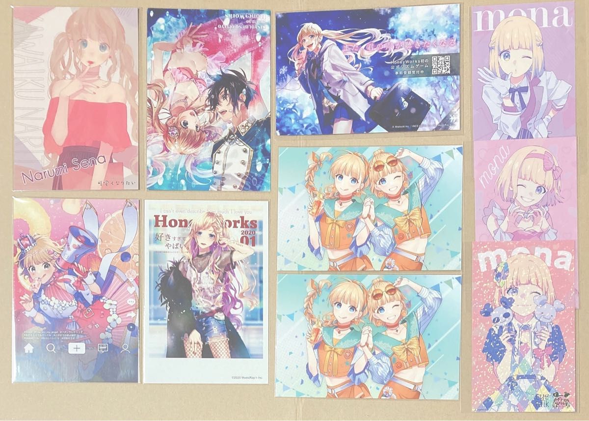 HoneyWorks ハニコス ポストカード 全種