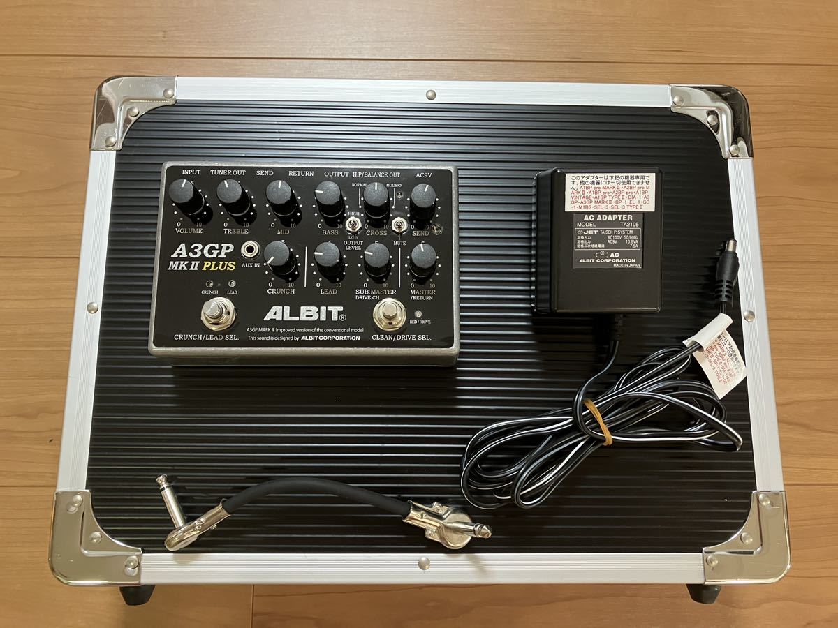 ALBIT A3GP MARK II ギタープリアンプ 【公式通販】