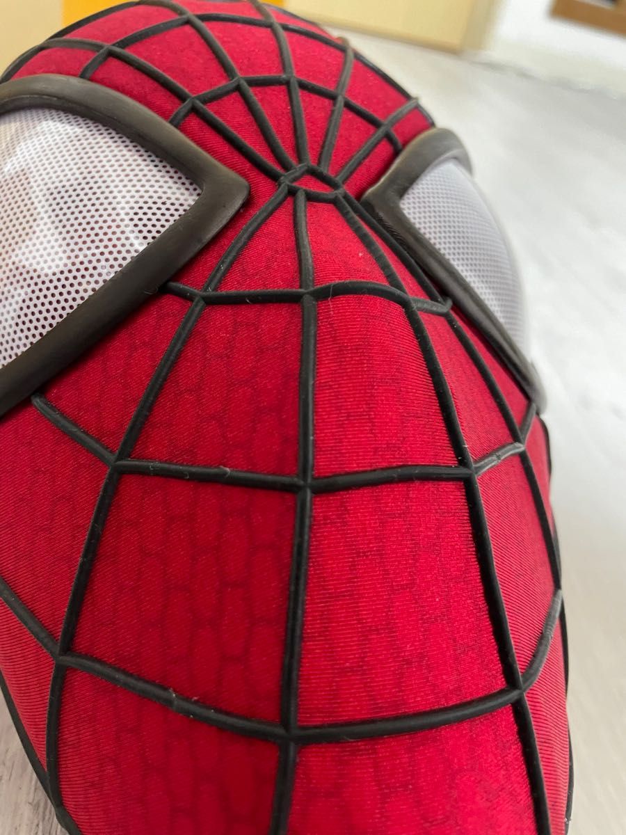 新品未使用】スパイダーマンハイクオリティ マスク レプリカ黒 2025年