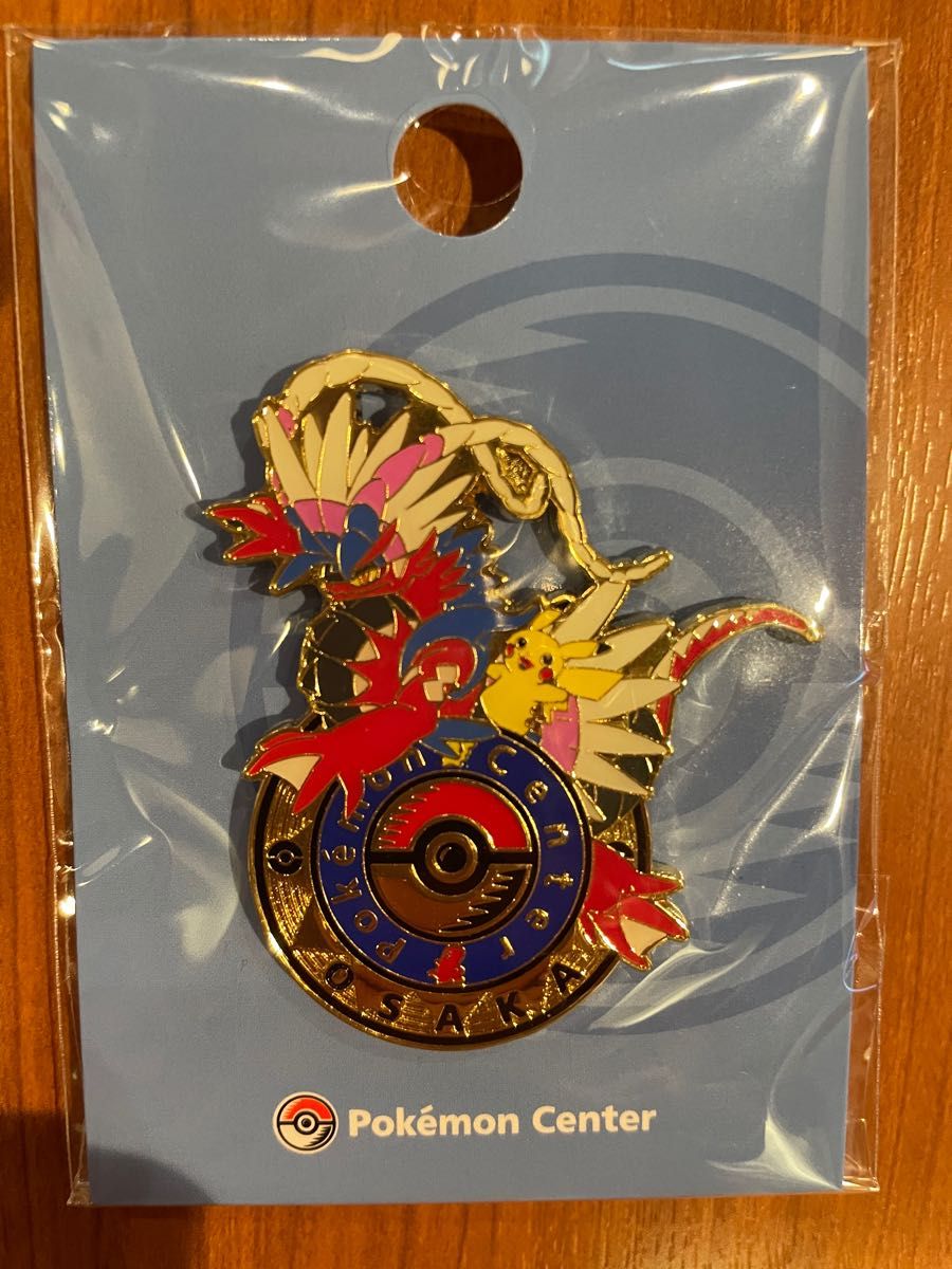 ポケモンセンター オーサカ コライドン ロゴピンズ 大阪限定 バッジ