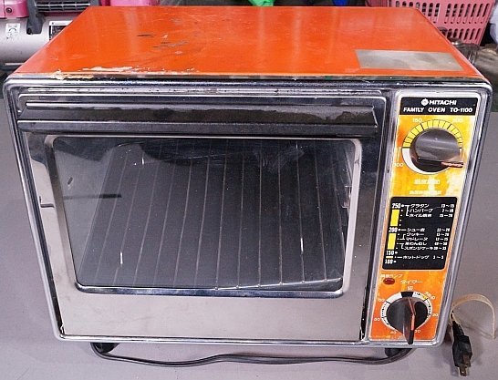 レアアイテム‼︎ 昭和レトロ 日立ファミリーオーブンTZ-630型 元箱付き