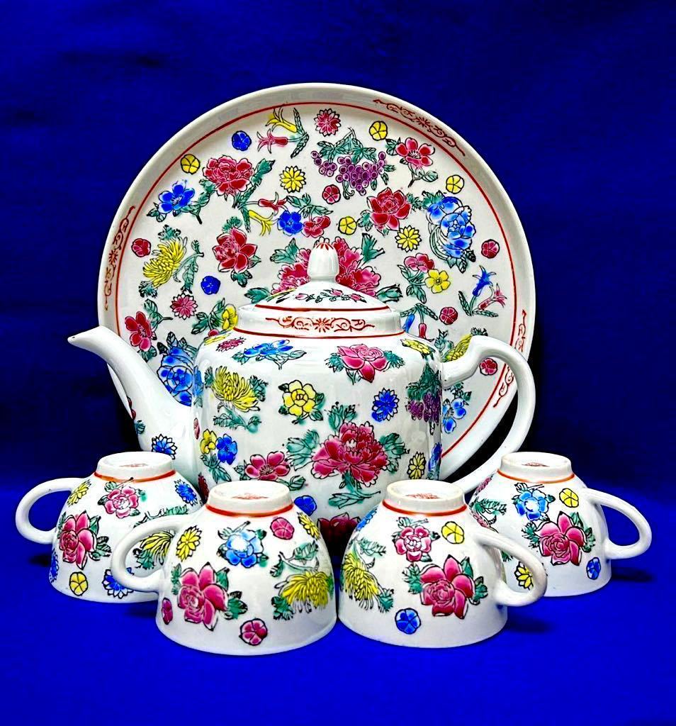 景徳鎮高級な茶杯6客セット茶器