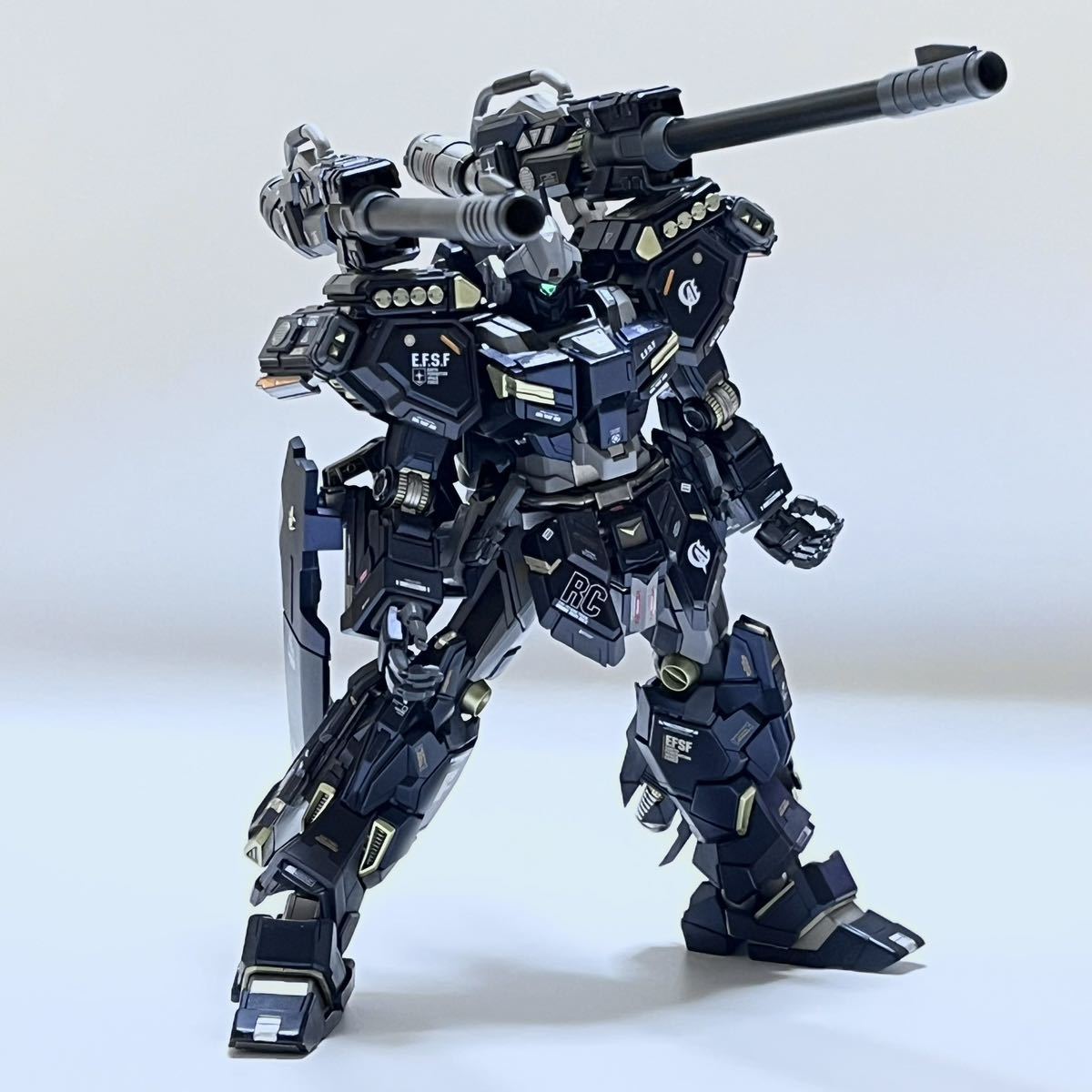 Yahoo!オークション - MGジェスタキャノン 塗装済み 改修完成品