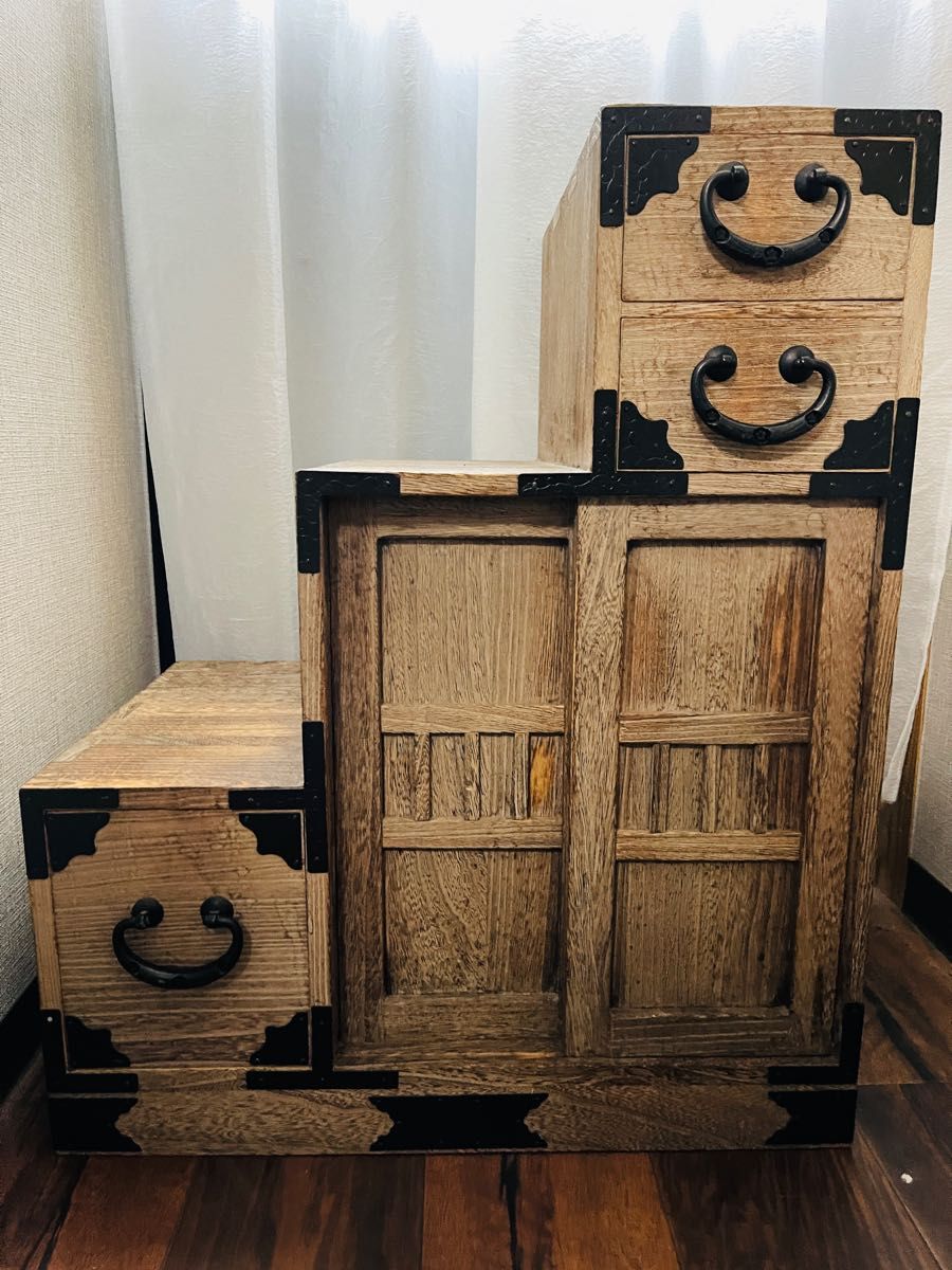 小物入れ収納棚ヴィンテージ昭和レトロオーダー家具貴重