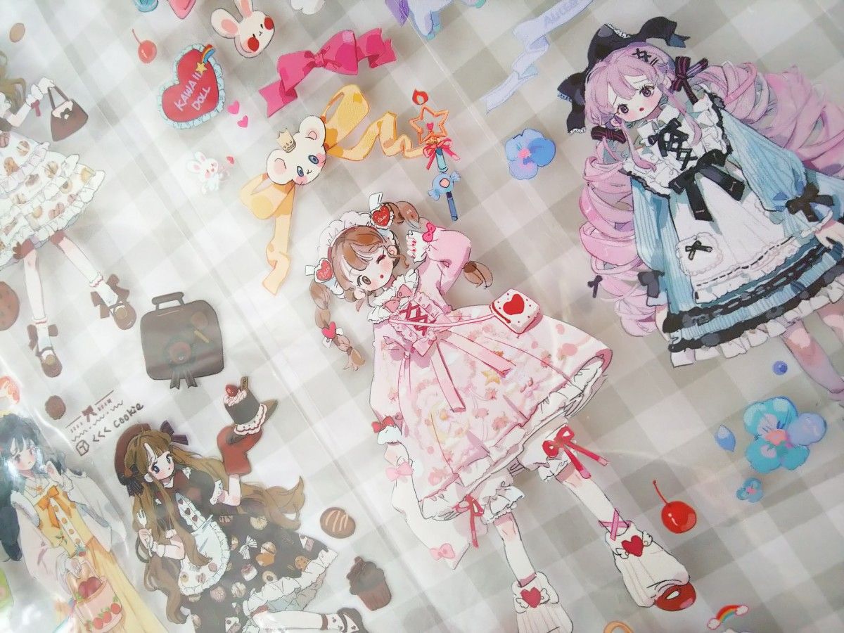 切り売り】海外マステ 人物マステ 普通小狗絵師様 4種セット｜Yahoo