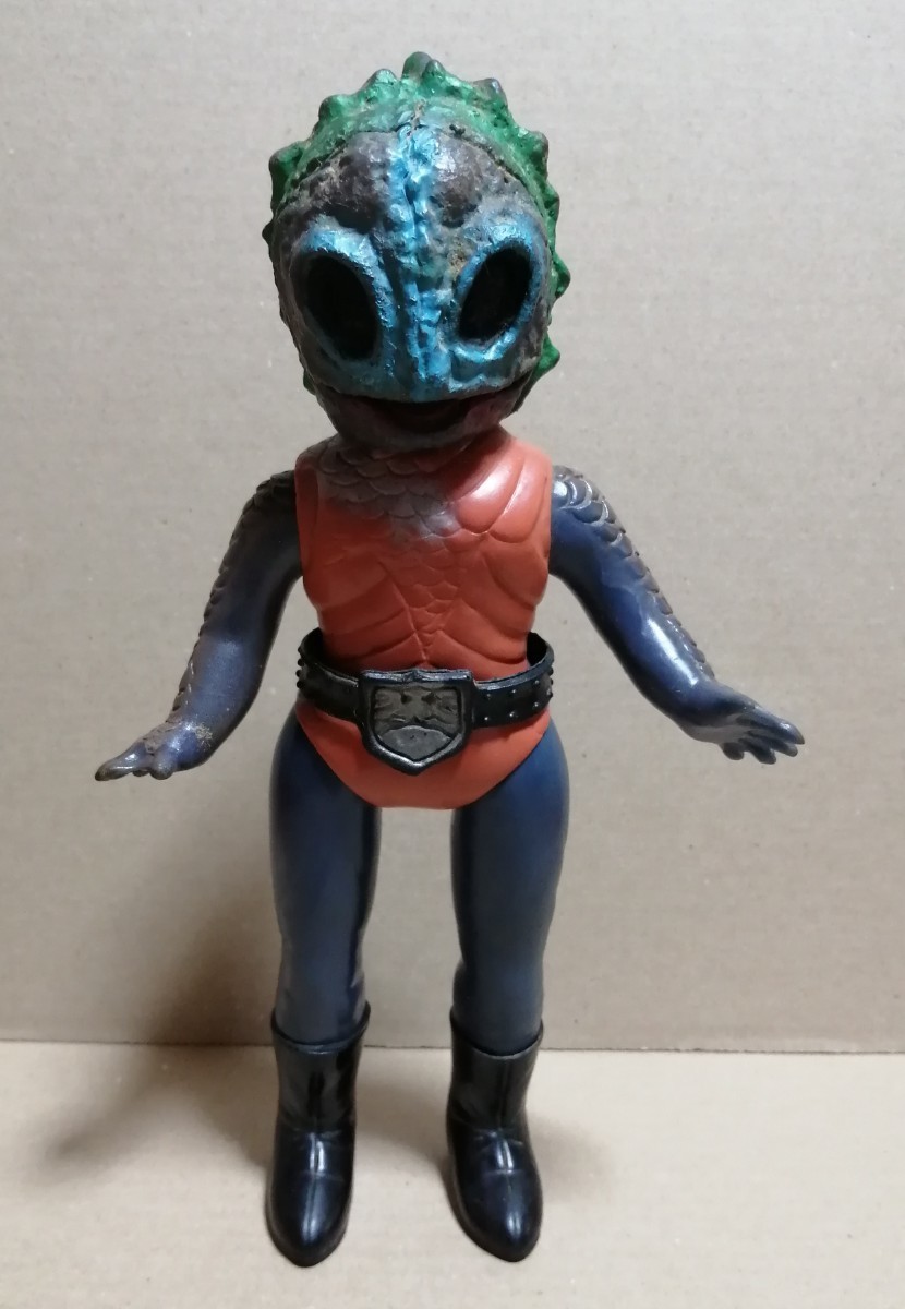 当時物 旧バンダイ 仮面ライダー 怪人 アマゾニア ソフビ Yahoo