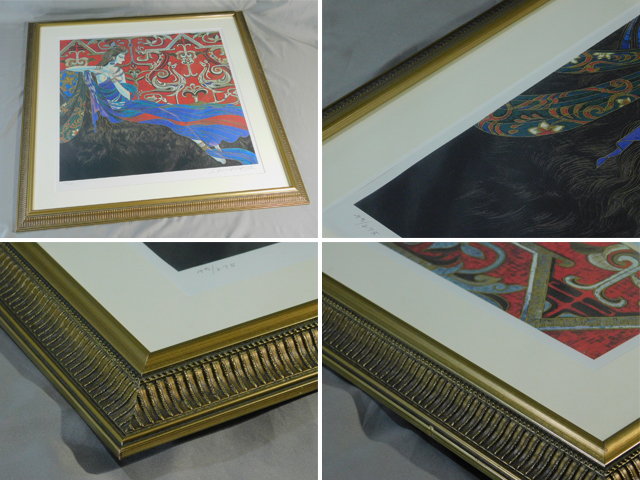 原画】 陳貴平 (チン・グイピン) シルクスクリーン 15/180 原画】 陳