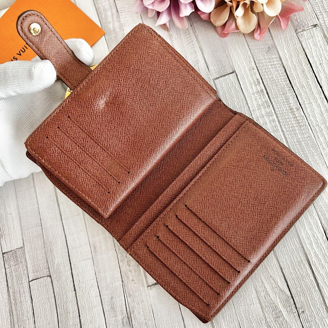 新型 美品】ルイヴィトン モノグラム ヴィエノワ カード入れ8枚 がま口