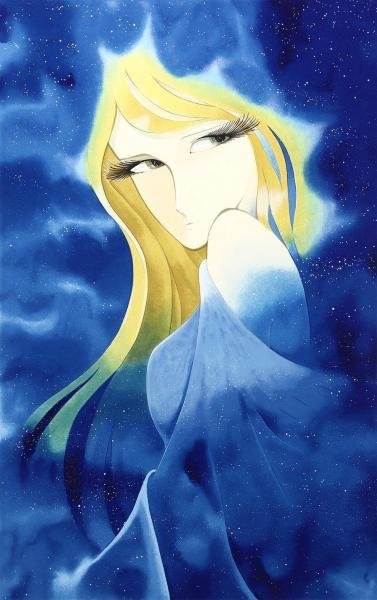 松本零士遥かなるアルカディア版画シルクスクリーン直筆サインED126/200