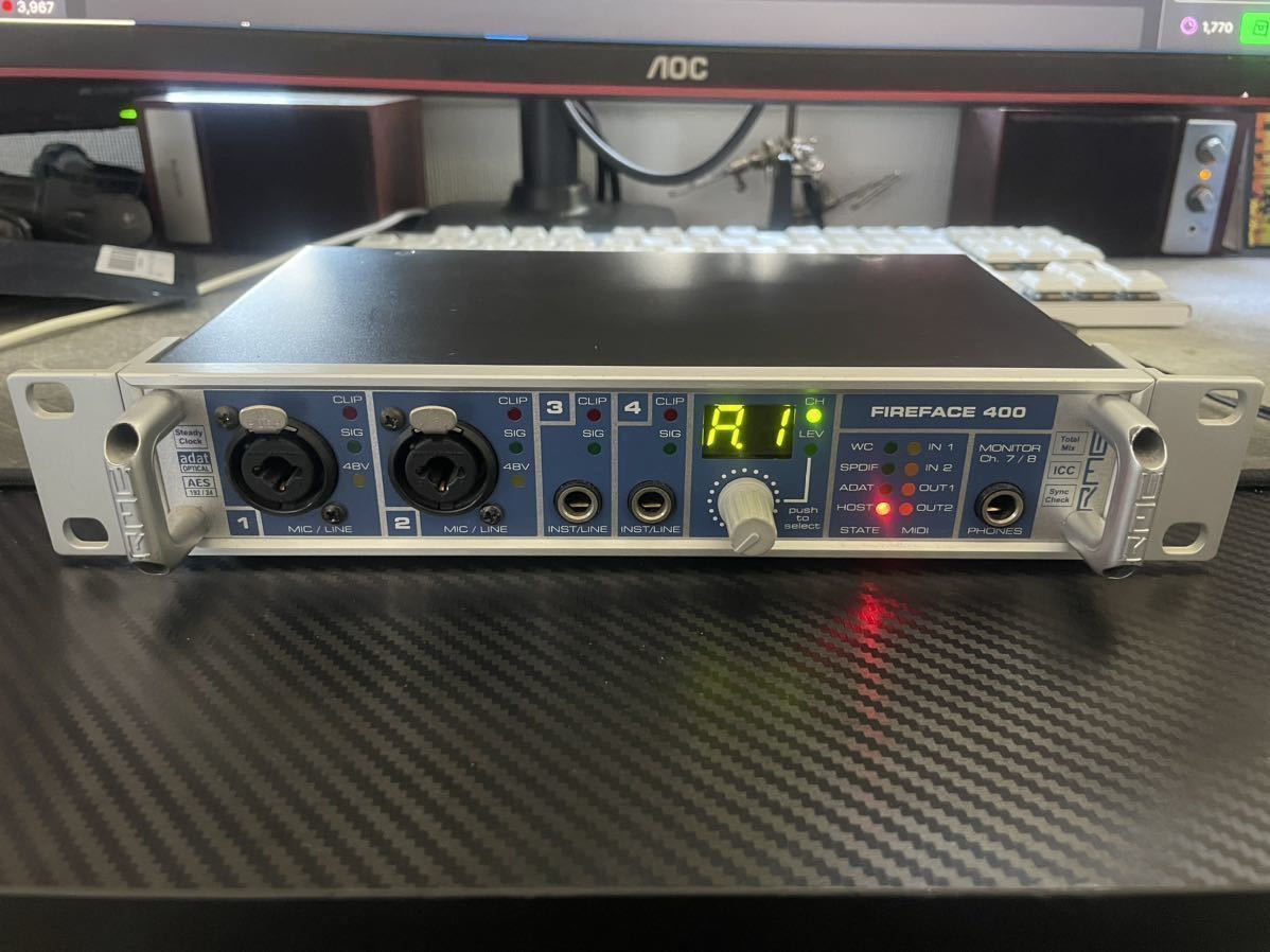RME Fireface400 オーディオインターフェイス ジャンク品 Yahoo