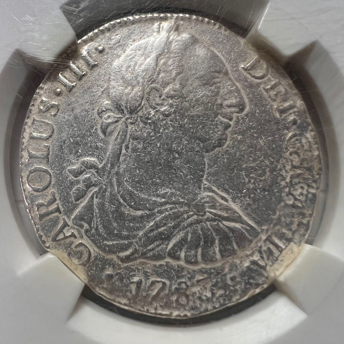 沈没船】1783年8レアル銀貨