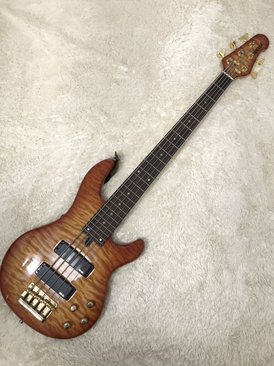 Yahoo!オークション - YAMAHA BB-G5A 5弦ベース 杢 メイプルトップ 音