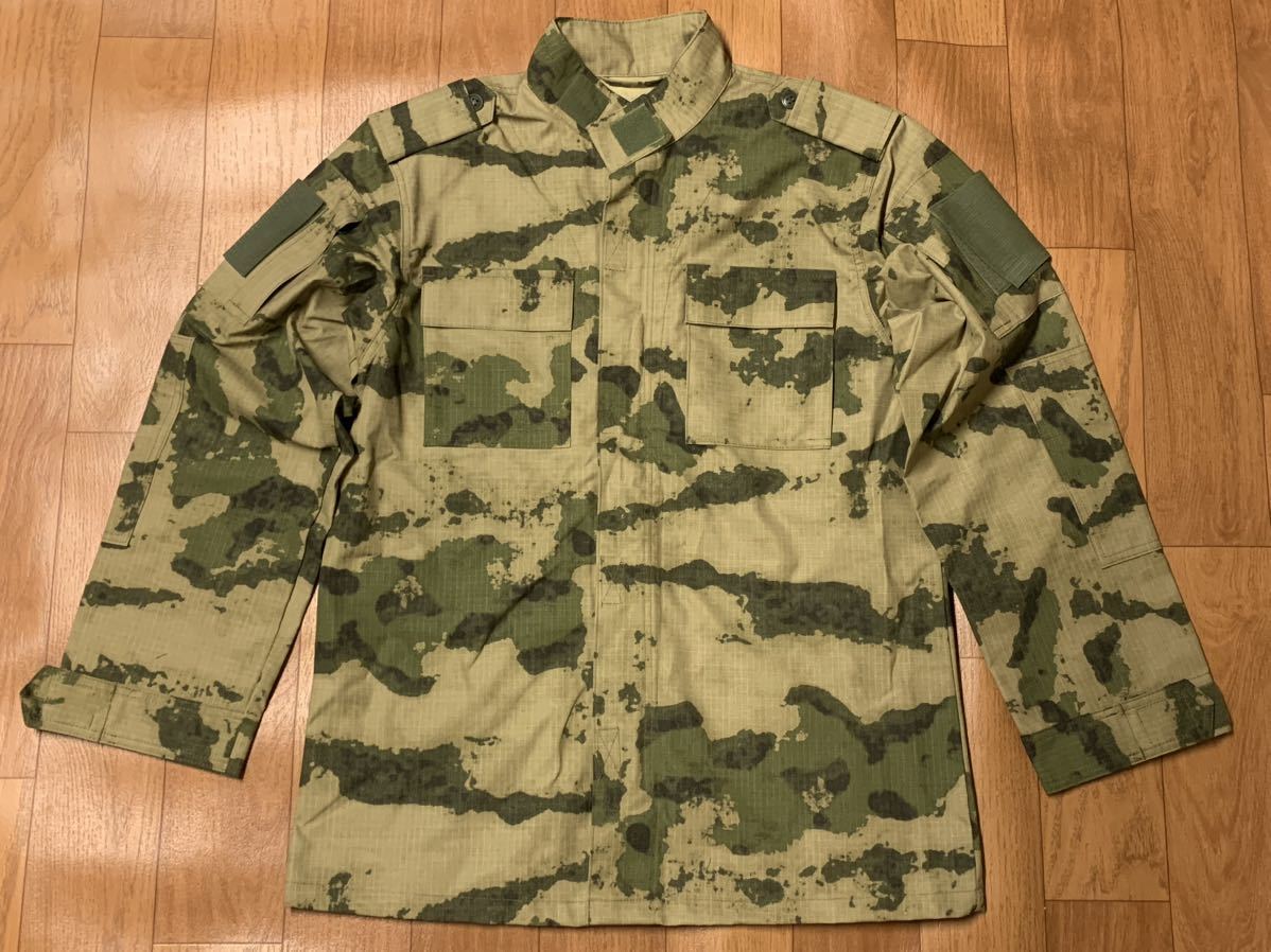 ロシア軍 国家親衛隊 BTK A-TACS Mox迷彩戦闘服上下セット② ロスグ