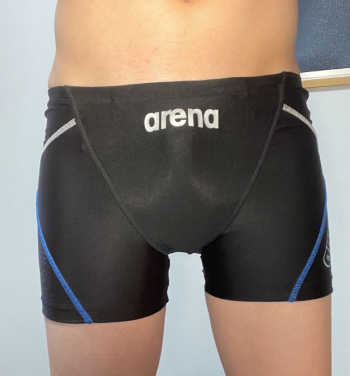 アリーナ ARENA 競泳水着 競パン メンズ Mサイズ 青 arena/アリーナ