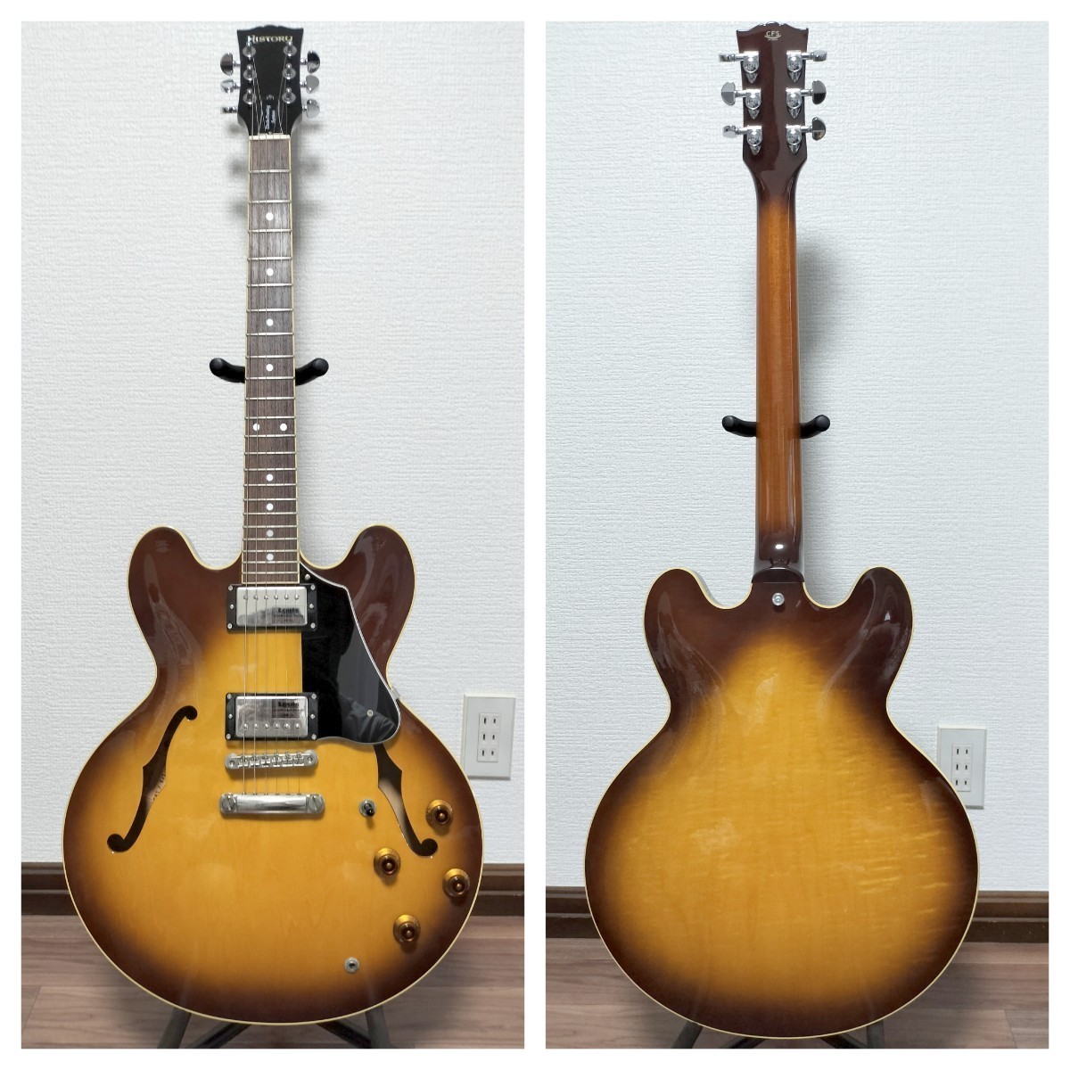 HISTORY セミアコ ZSA-CFS / LBS