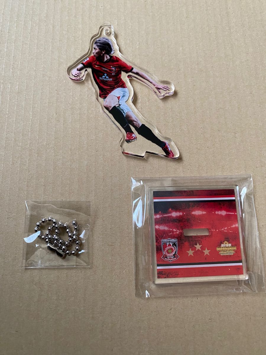 浦和レッズ 小泉佳穂ビッグアクスタ&キーホルダー浦和レッズ BIG