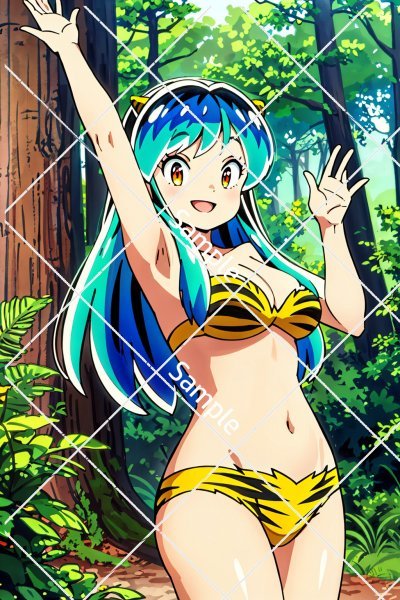 Yahoo!オークション - うる星やつら ラム 93 A4 光沢紙 同人ポスター