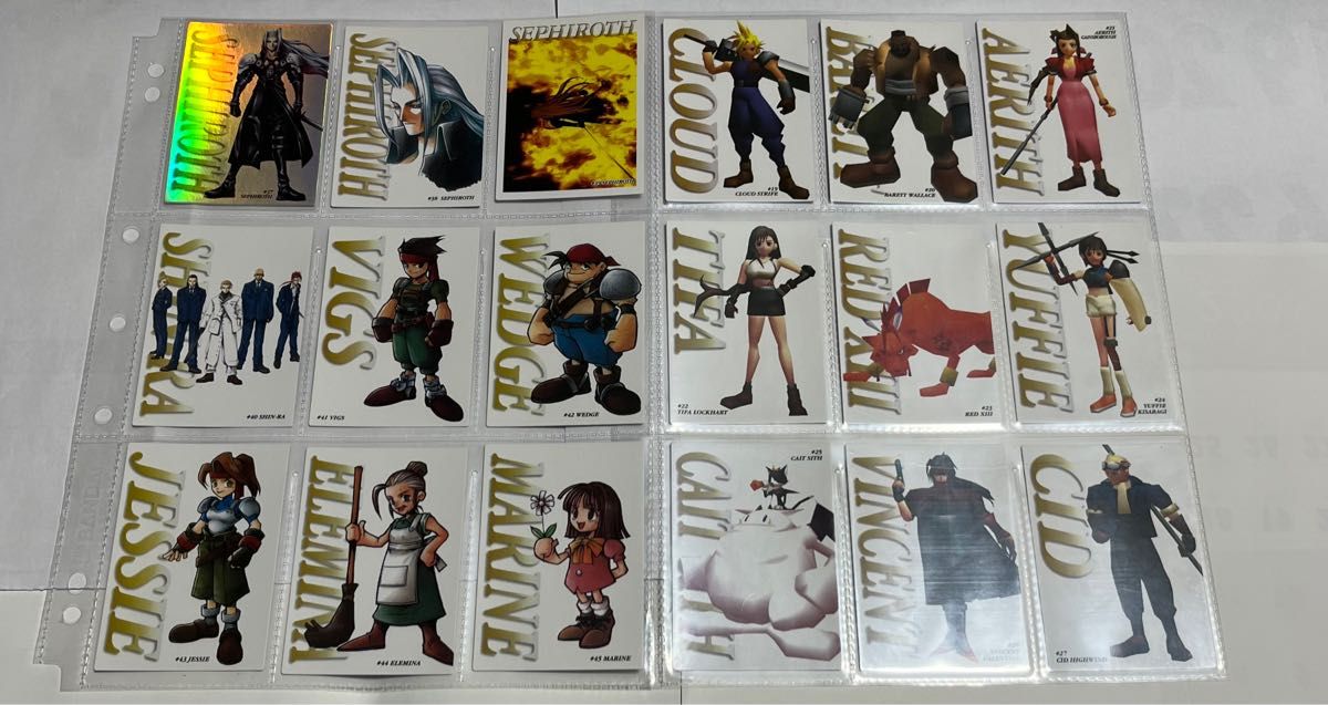 ファイナルファンタジー7 カードダスマスターズ コンプリートセット