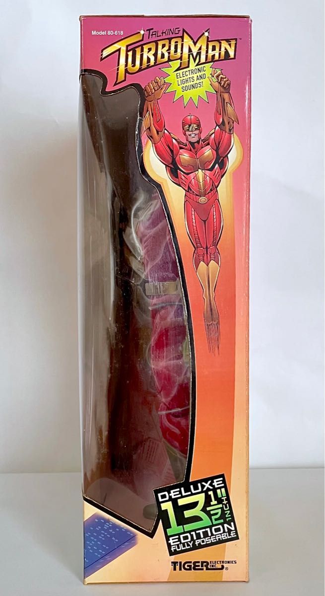 絶版品】当時物 1997年 TIGER社製 トーキング ターボマン デラックス