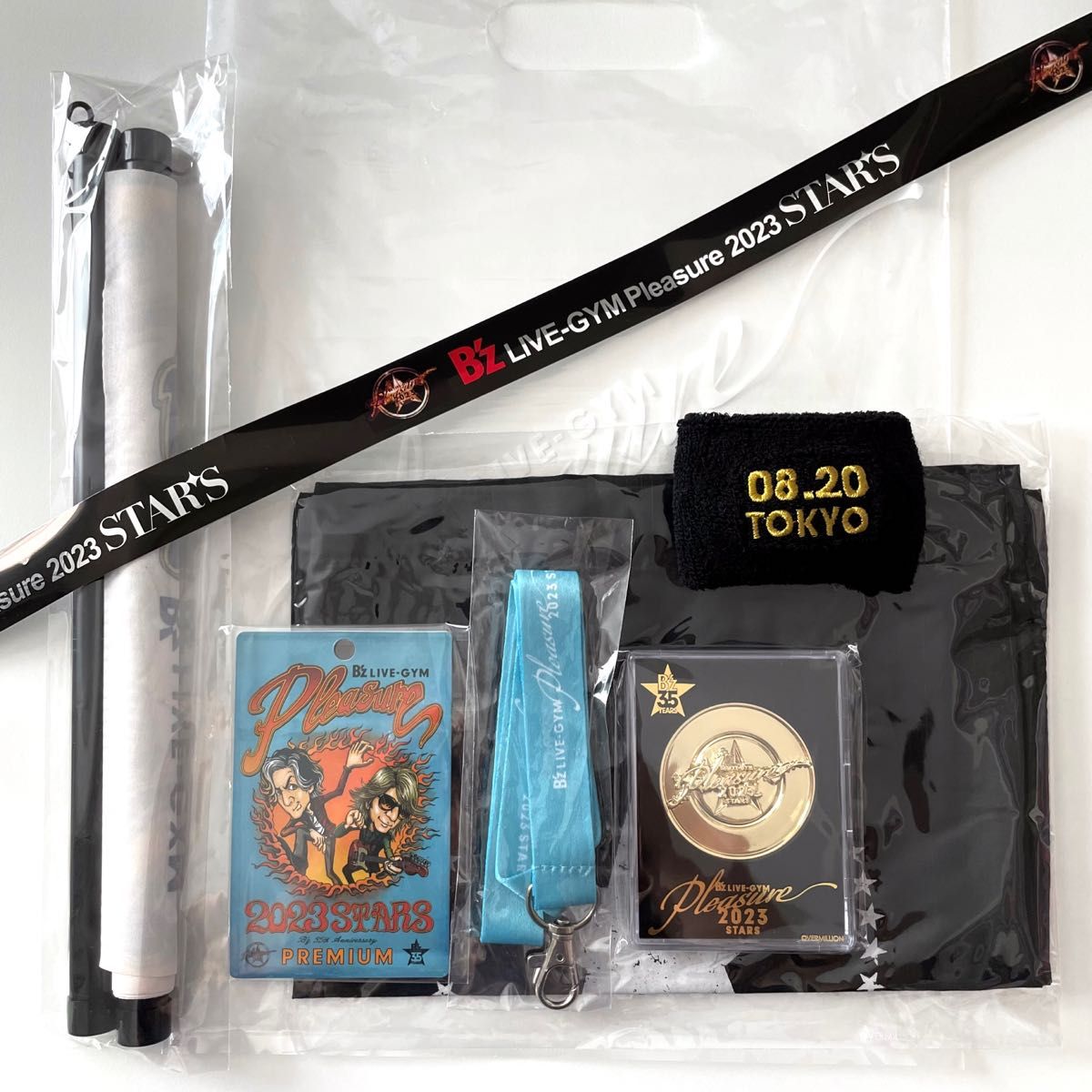 B'z FYOP PREMIUM席 オリジナルグッズ ➕銀テ B'z LIVE-GYM 2025 FYOP