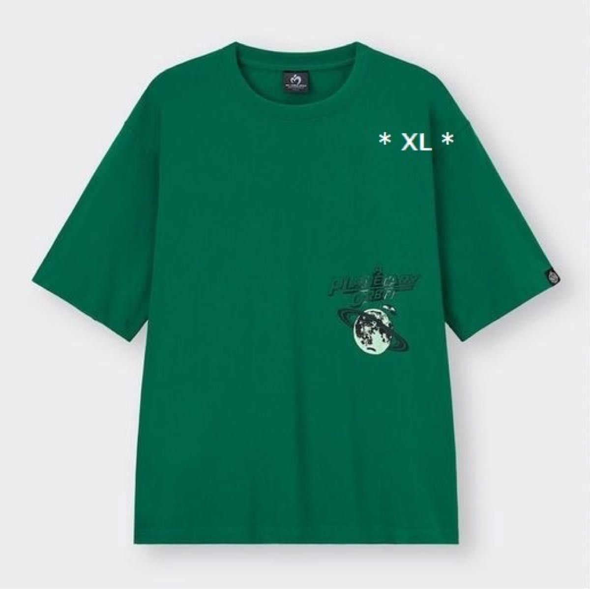 Mrs. GREEN APPLE メメルTシャツ ライムグリーン東と名と阪ミセス