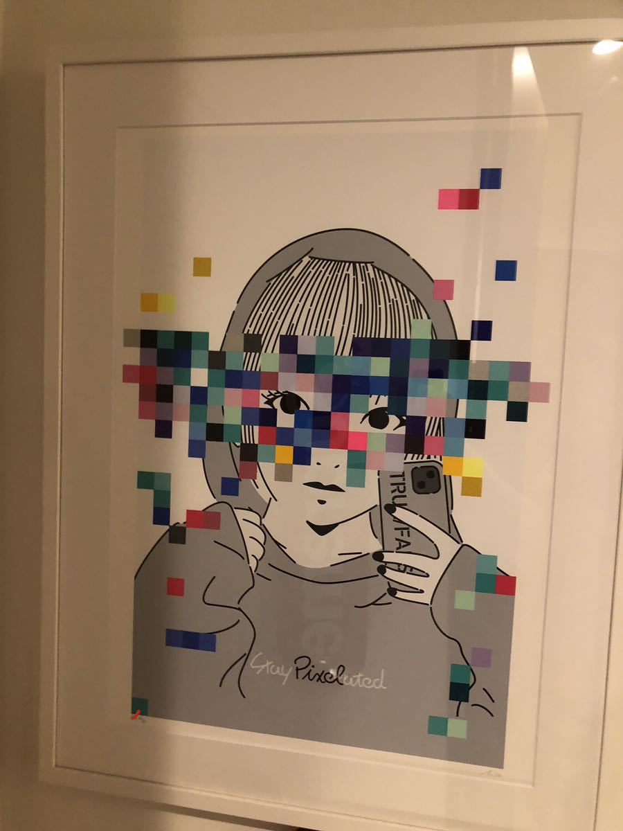 山口真人 MAKERS SPACE コラボシルスクリーン 版画 ED50