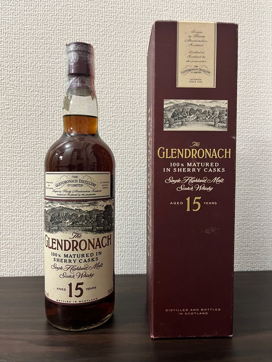 グレンドロナック 15年 シェリー 旧ボトル｜Yahoo!フリマ（旧PayPay