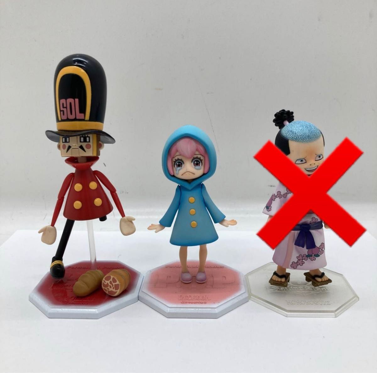 超ワンピース スタイリング レベッカ 片足の兵隊さん フィギュア 超