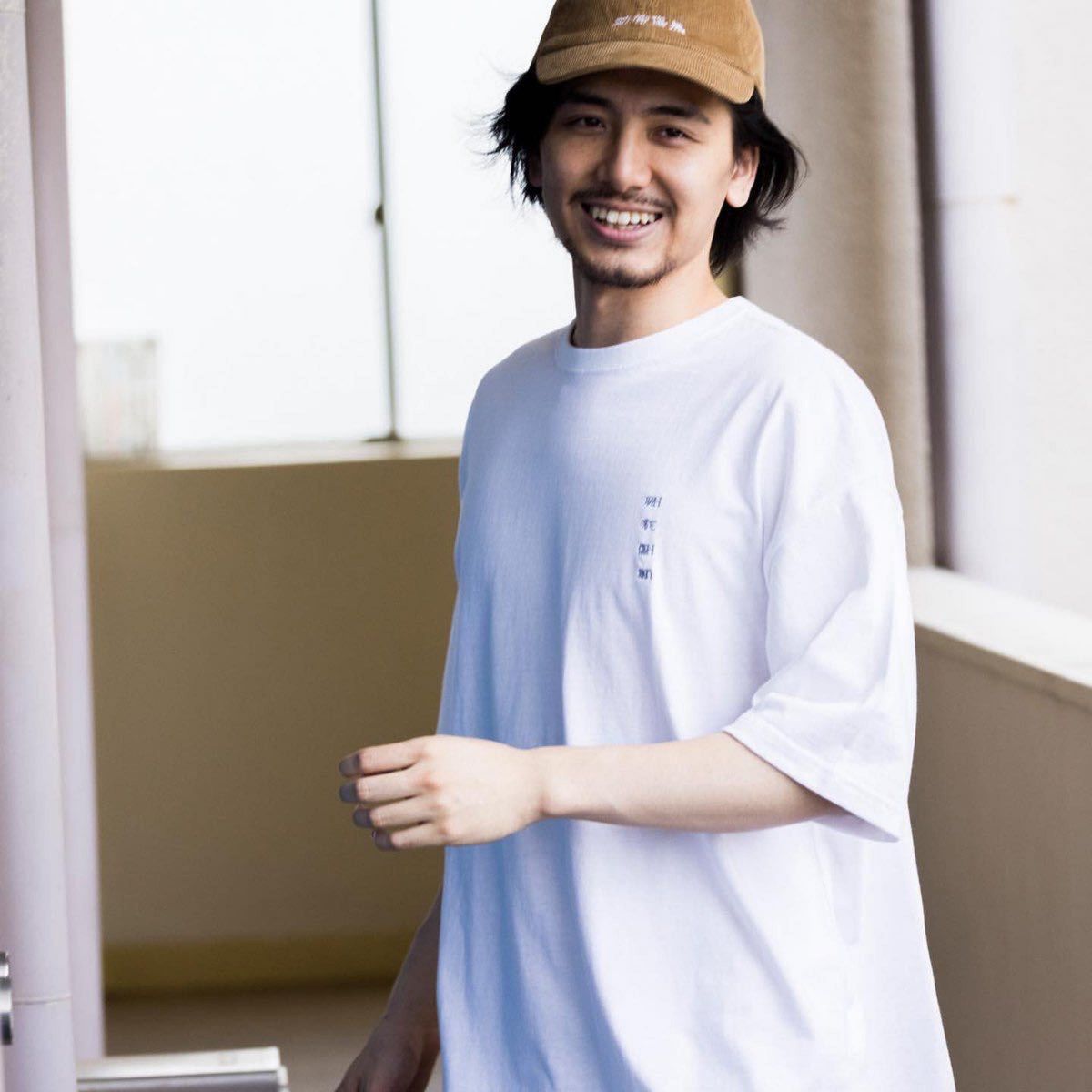 藤井風 助常傷無 コーデュロイキャップ ベージュ 試着のみ・未使用