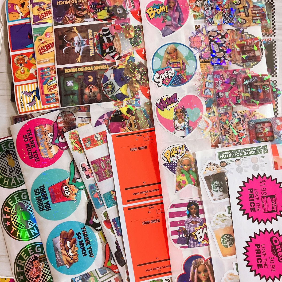 400枚】海外ロールシール たっぷりおすそ分け アメキャラ 海外