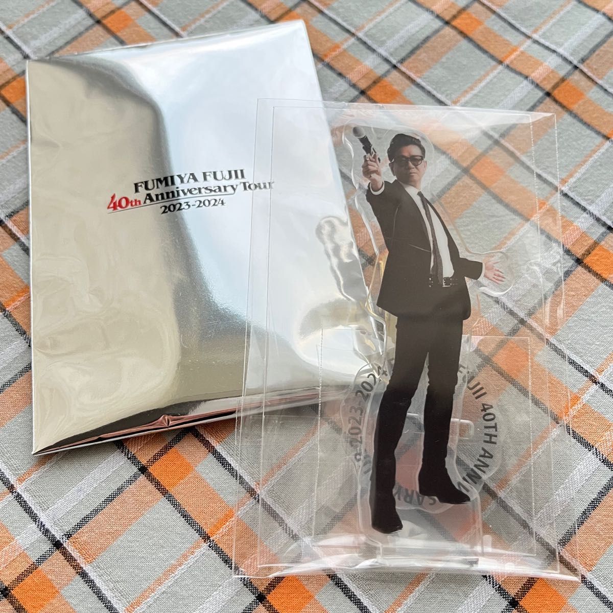 藤井フミヤ40th Anniversary 日本武道館アクリルスタンド新品未使用