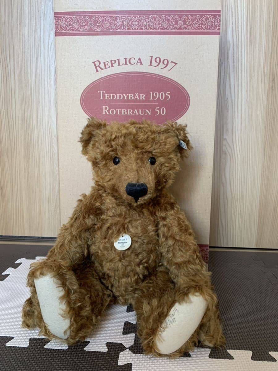 Yahoo!オークション - シュタイフ テディガール1905レプリカ サイン入