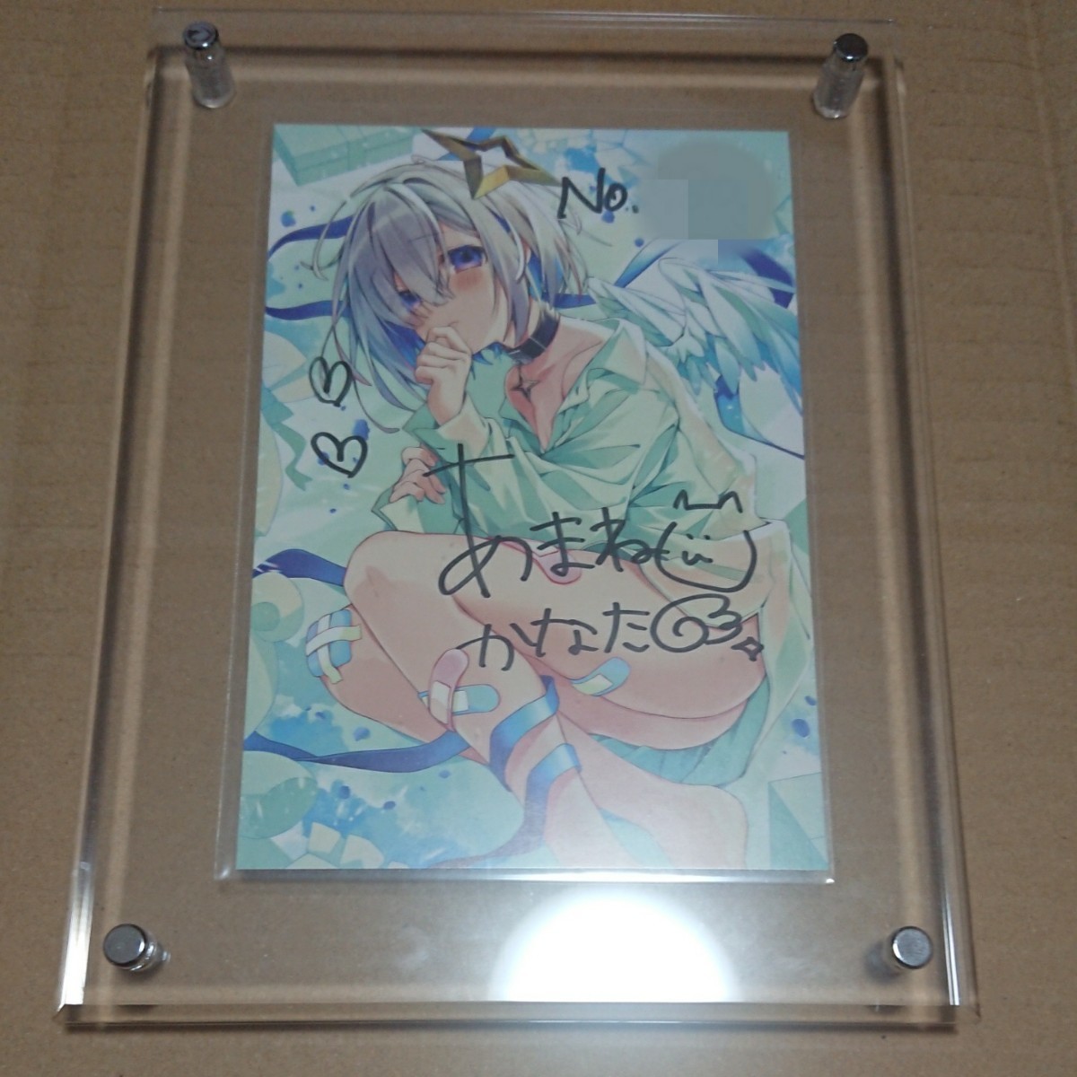 天音かなた 誕生日記念 2020 直筆サイン ポストカード｜天音かな