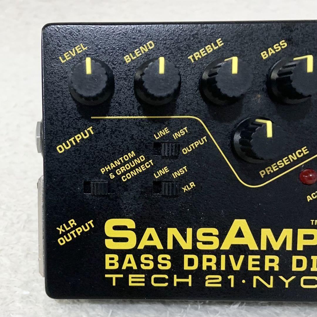 極美品】SANSAMP BASS DRIVER DI V1 サンズアンプ ベースドライバーDI