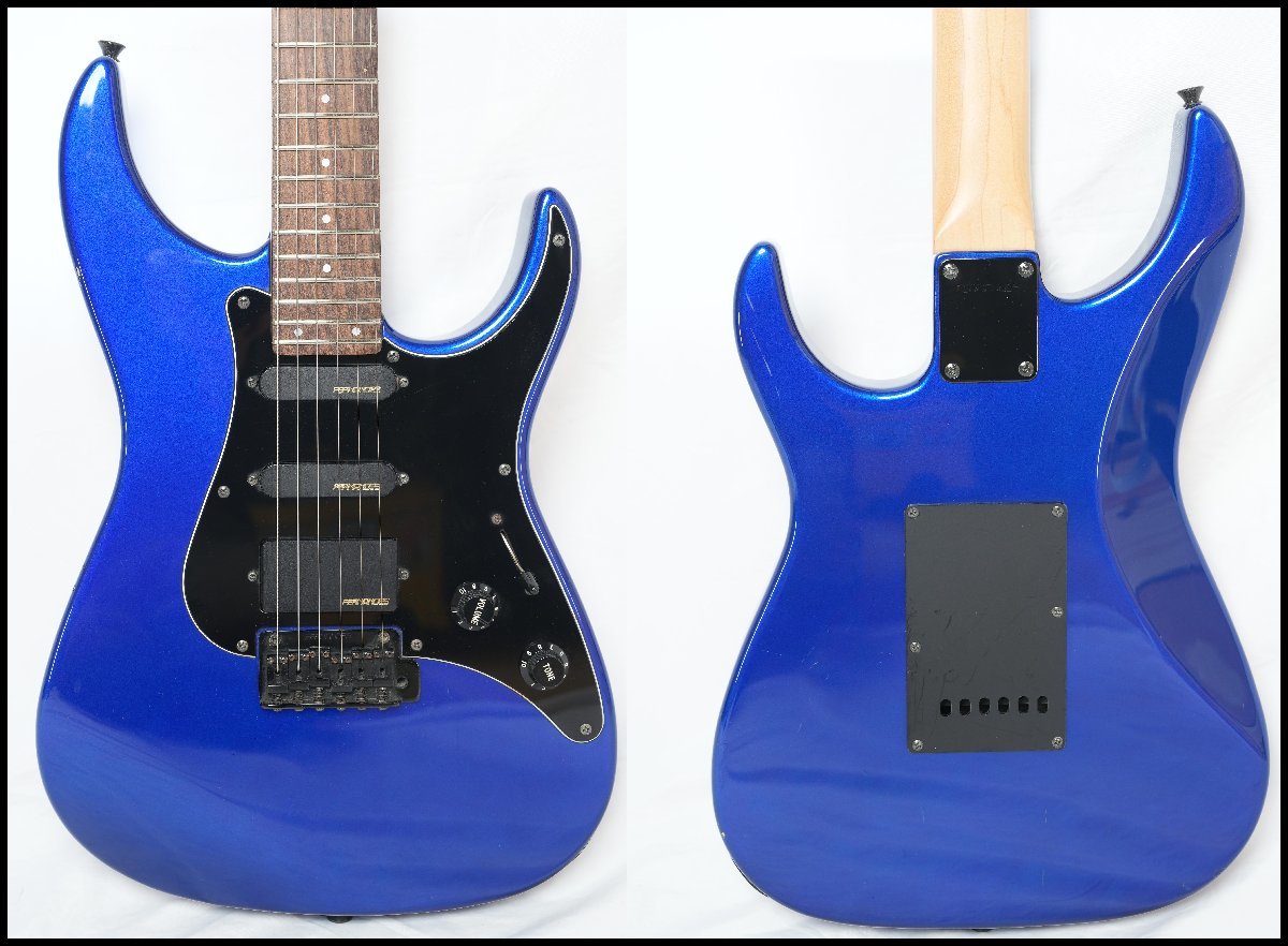 FERNANDES エレキギター 青 24フレット ハードケース付き 【公式通販】