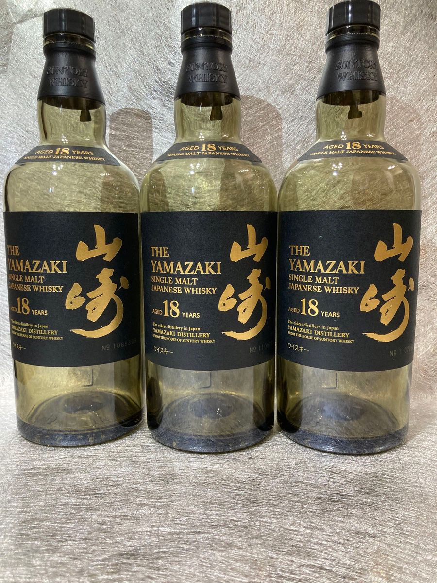 山崎 18年 空瓶空箱未洗浄 【公式通販】