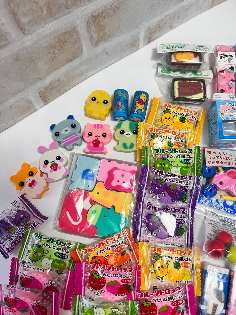 新品 消しゴム レトロ 昭和レトロ お菓子消しゴム 面白消しゴム まとめ