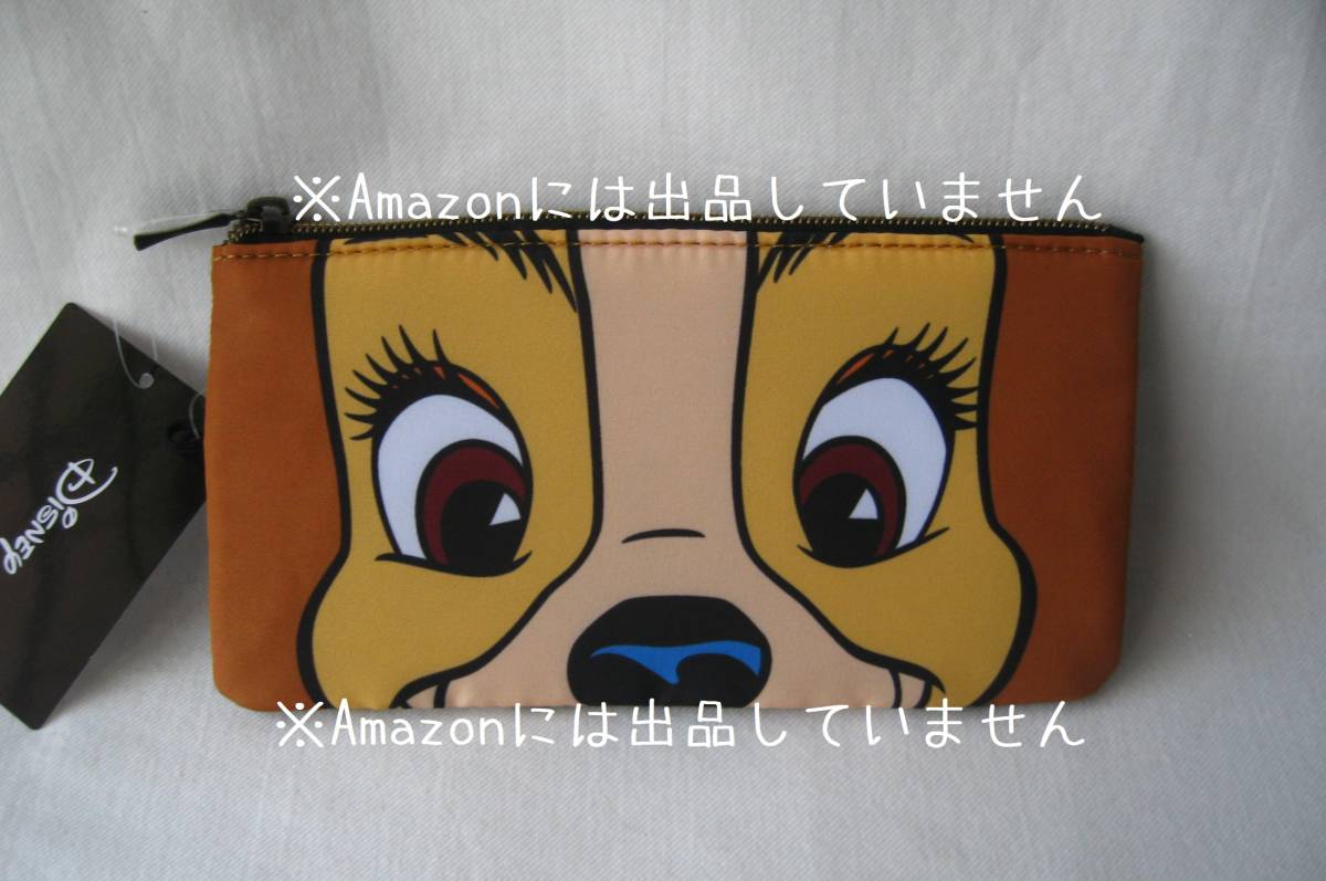 新品未使用 送込 ディズニー わんわん物語 レディ トランプ ポーチ