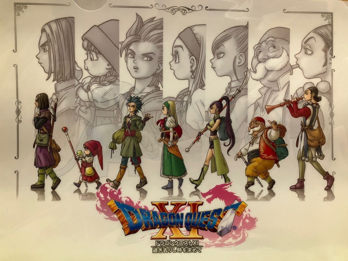 激レア】ドラゴンクエスト 歴代ボスキャラ クリアファイル 鳥山明 激